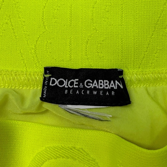 Dolce & Gabbana joy Therapy Bikini Bottoms Neon Yellow - Picture 3 of 4